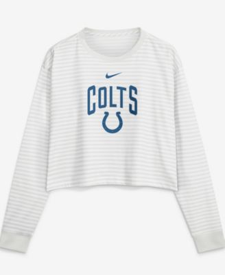 Nike женский укороченный топ Indianapolis Colts белый