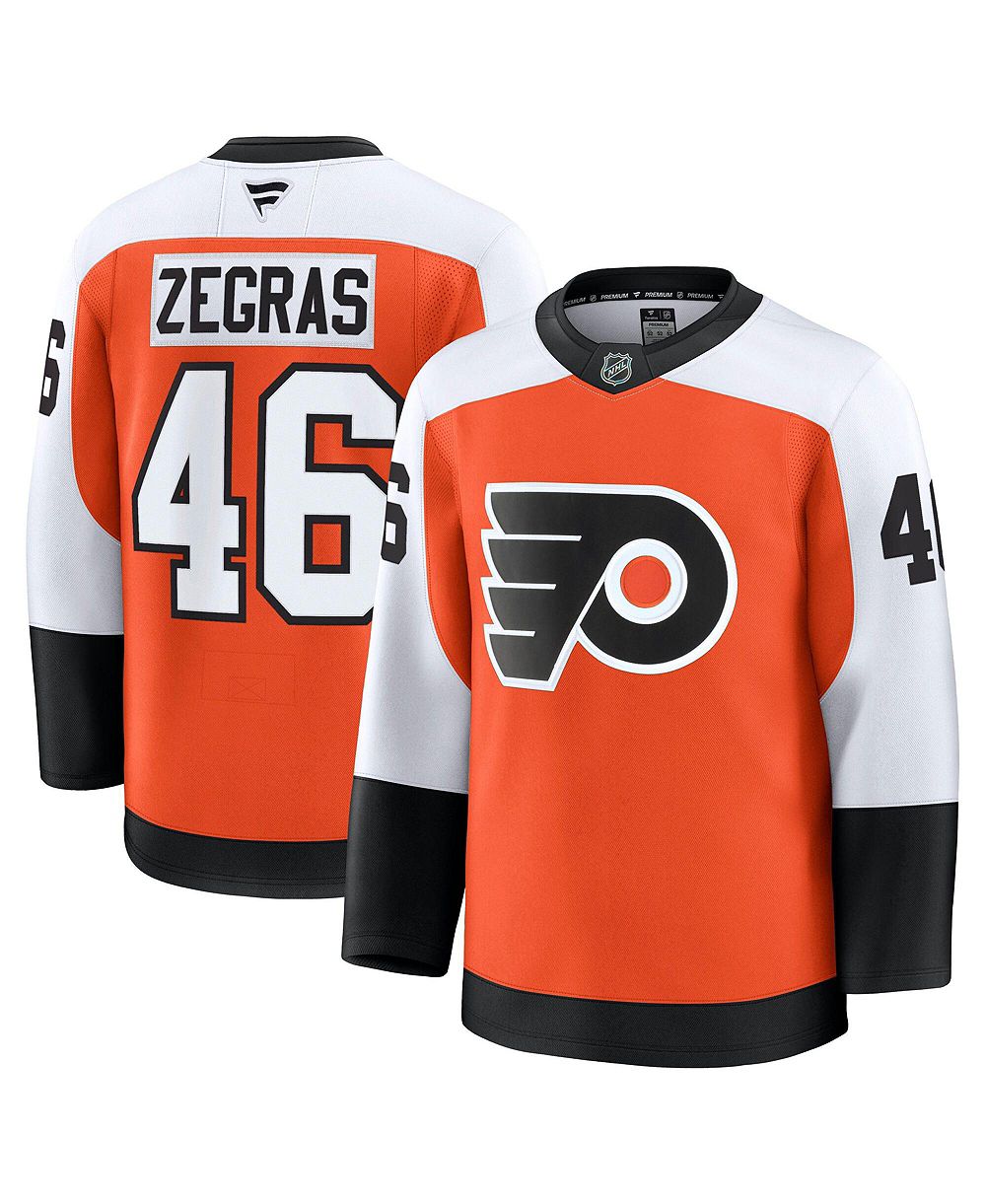 Fanatics мужская премиальная домашняя джерси Orange Philadelphia Flyers Тревор Зеграс