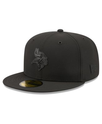 New Era Men's Black Minnesota Vikings 2026 Sideline 59FIFTY Fitted Hat