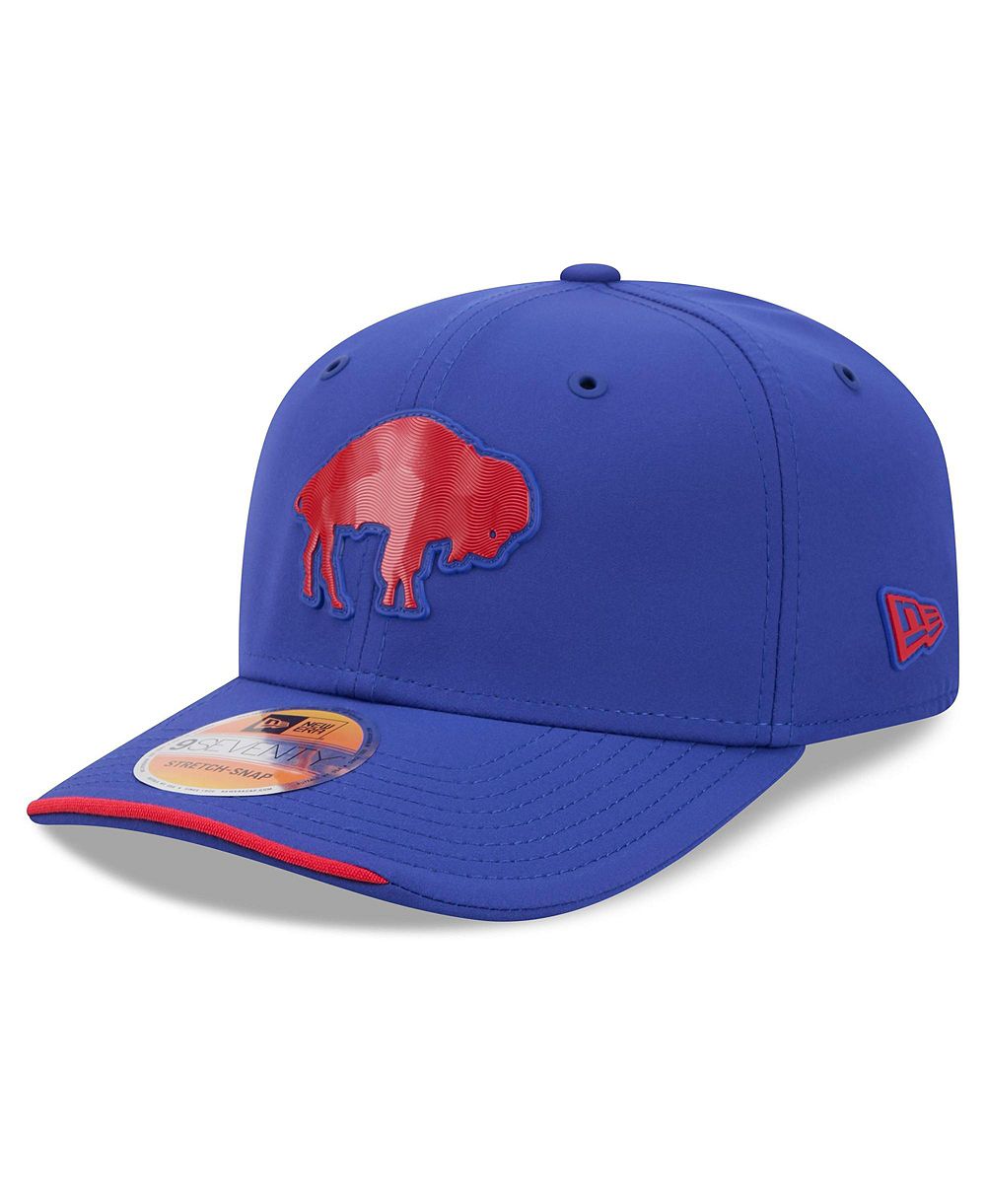 New Era мужская регулируемая кепка 9SEVENTY Buffalo Bills 2026 Sideline Throwback королевского цвета