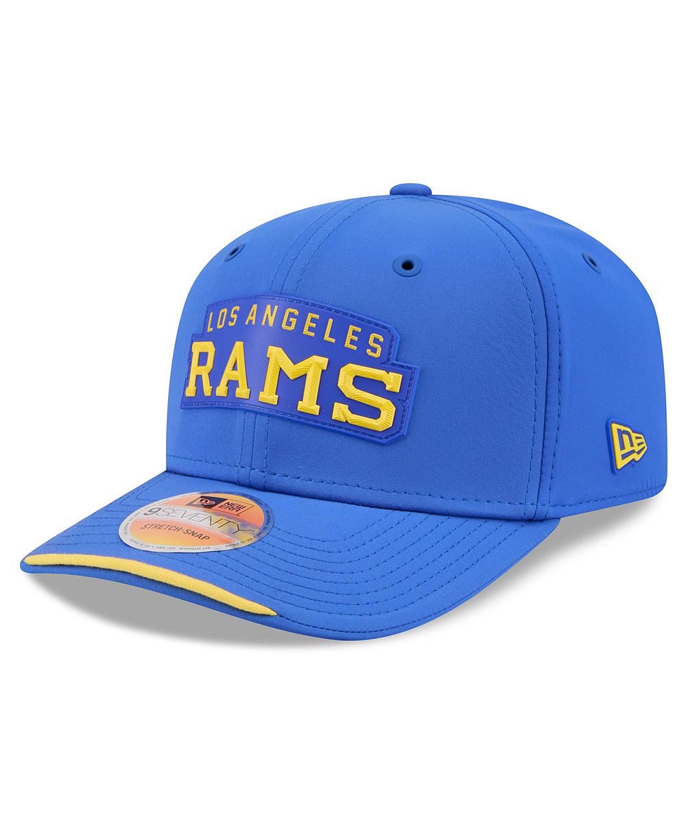 New Era мужская регулируемая кепка 9SEVENTY Los Angeles Rams 2026 Sideline Throwback королевского цвета