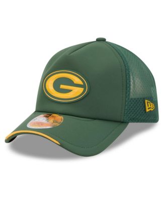 New Era мужская регулируемая кепка-траккер Green Bay Packers 2026 Sideline Apex 9FORTY
