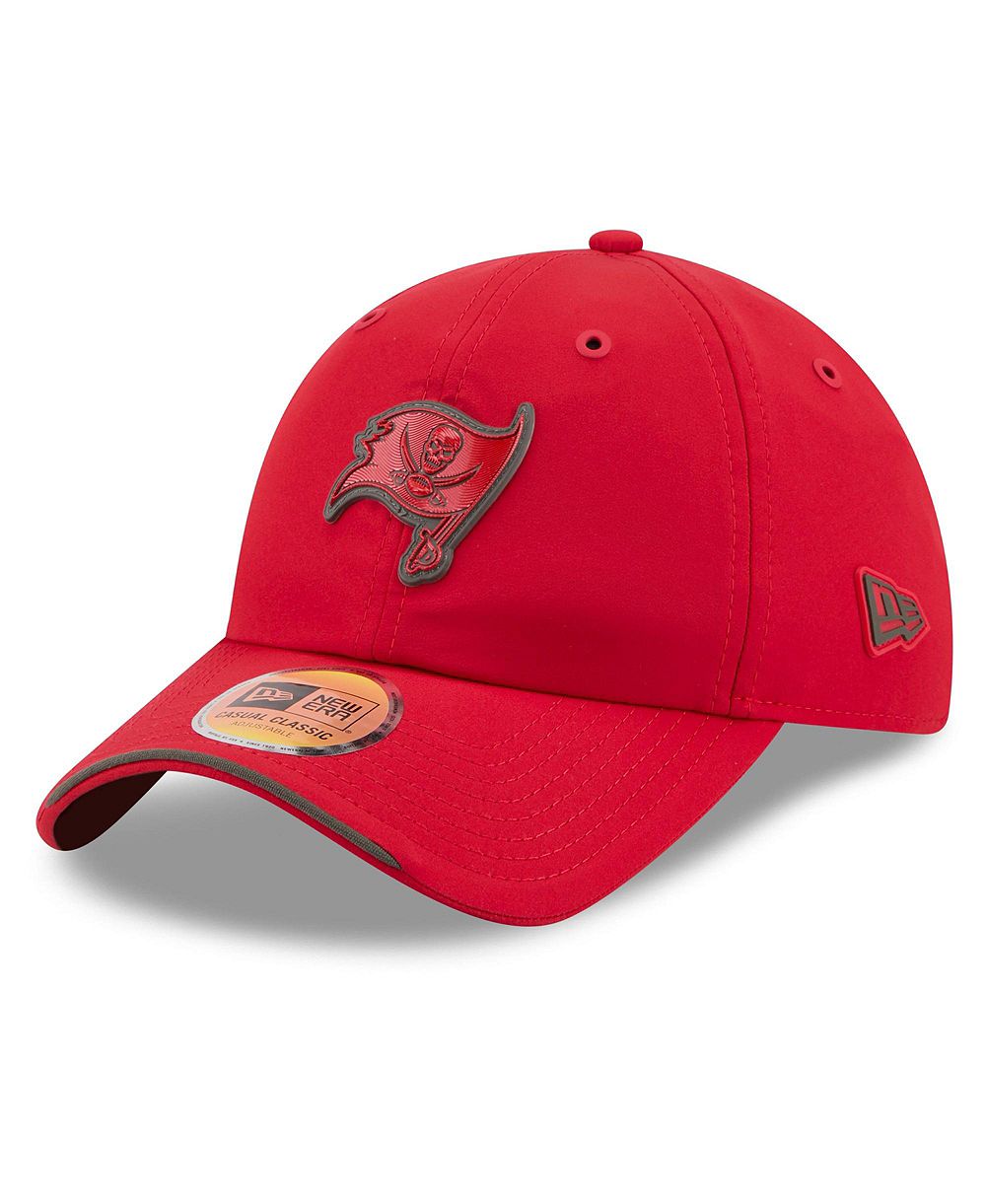Кепка New Era мужская красная Tampa Bay Buccaneers 2026 Sideline Casual Classic регулируемая