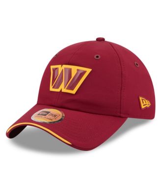 New Era Men's Burgundy Washington Commanders 2026 Sideline Casual Classic Adjustable Hat