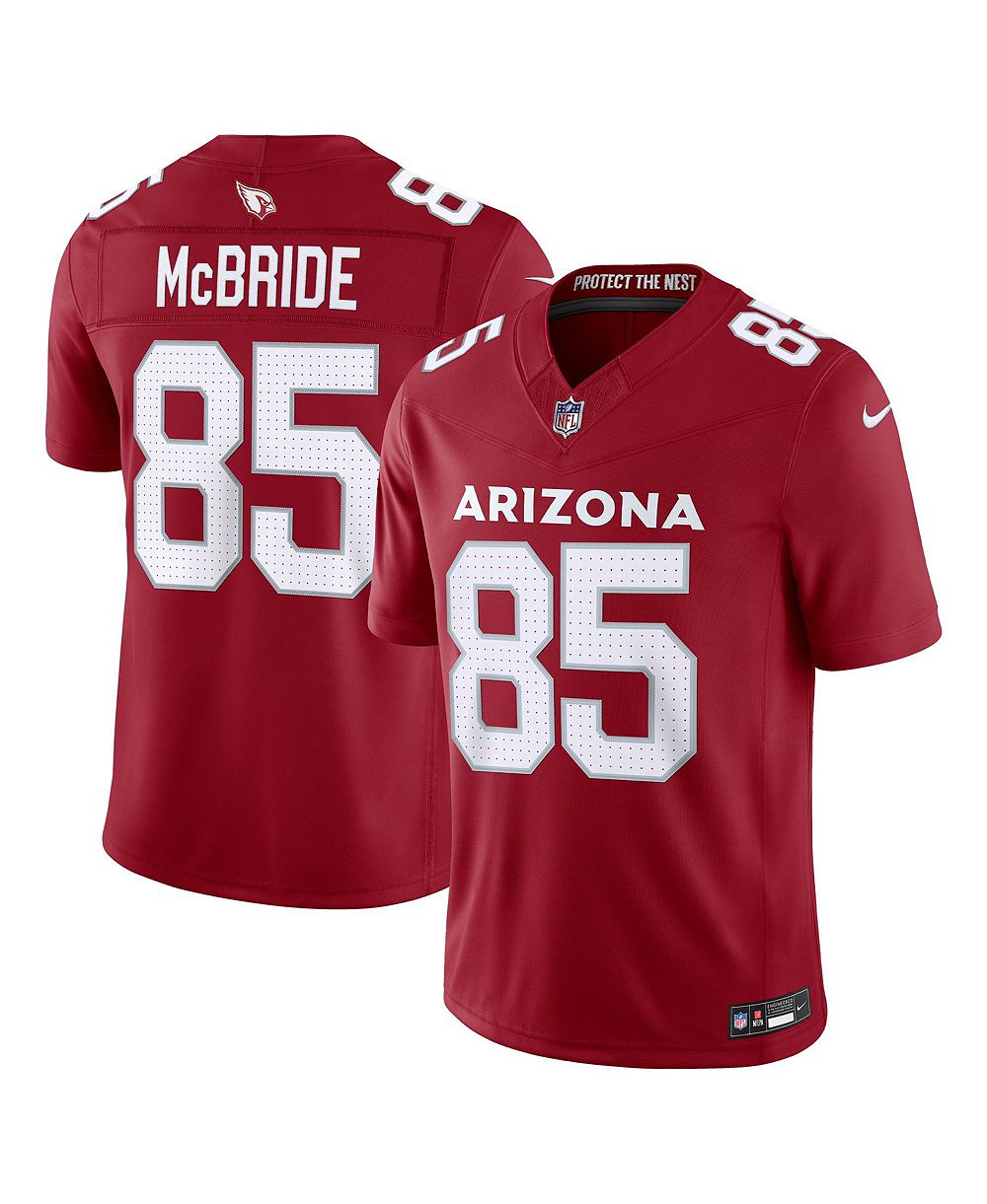 Мужская ограниченная серия джерси Nike Trey McBride Arizona Cardinals Team Vapor F.U.S.E. с вышивкой, цвет кардинал