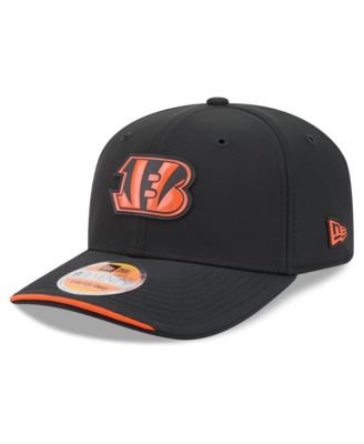 New Era Мужская черная регулируемая кепка 2026 Sideline 9SEVENTY с символикой Cincinnati Bengals