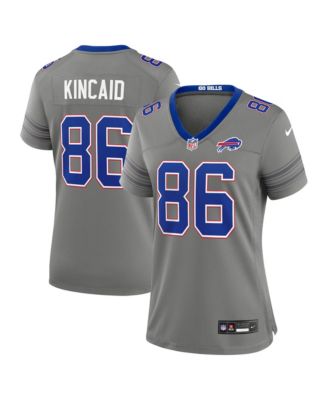 Женская серая джерси Nike Dalton Kincaid Buffalo Bills Nickel City Game