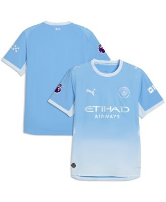 Puma мужская домашняя аутентичная джерси Manchester City 2026/27 светло-голубого цвета