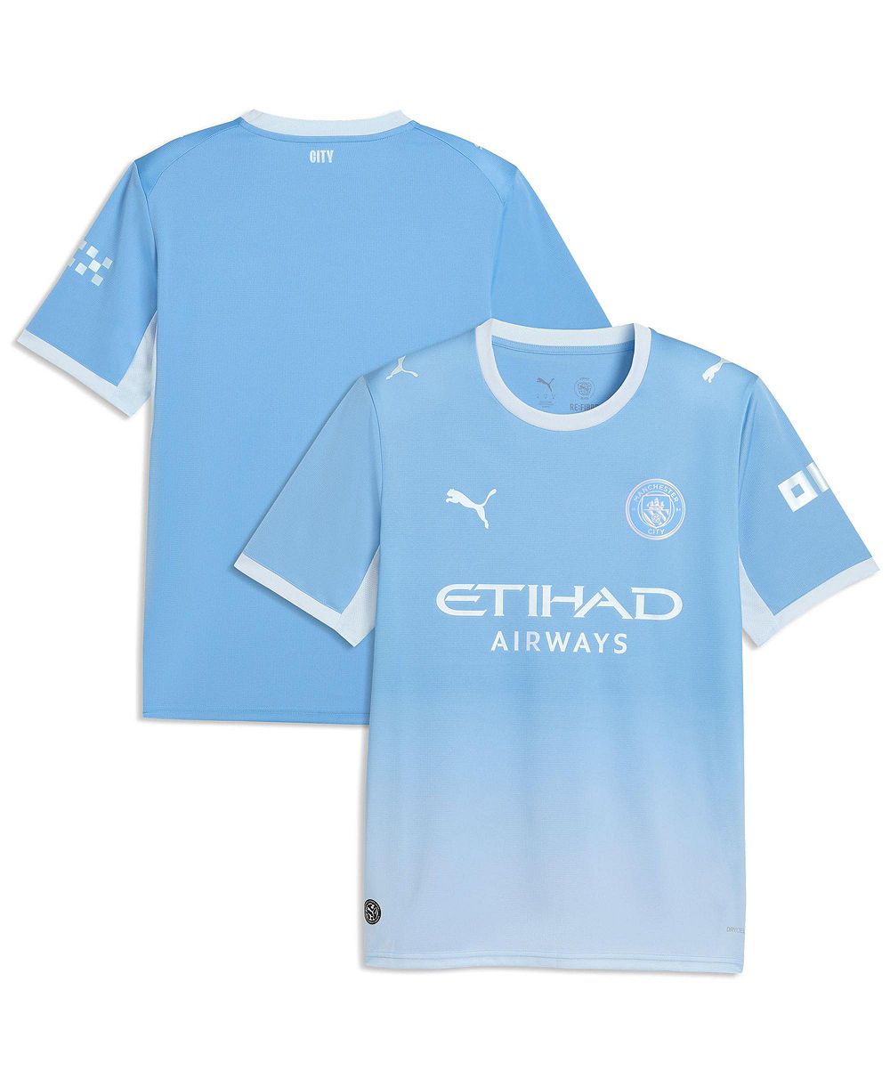 Мужская джерси Puma Light Blue Manchester City 2026/27 Home Replica