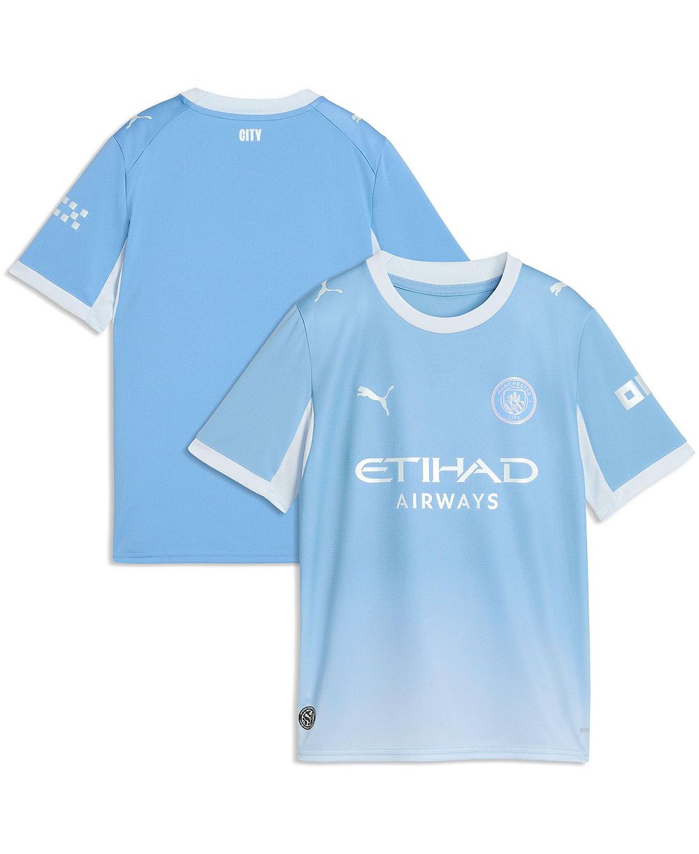 Puma реплика домашней джерси Manchester City 2026/27 для мальчиков и девочек, светло-голубая