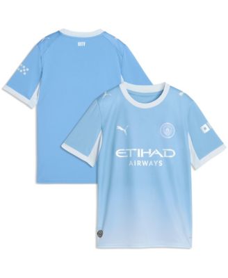 Puma Big Boys and Girls Light Blue Manchester City 2026/27 Home Replica Jersey