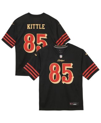 Детская игровая форма Nike Джордж Киттл, Сан-Франциско 49ers, 2025, коллекция Rivalries, черный цвет