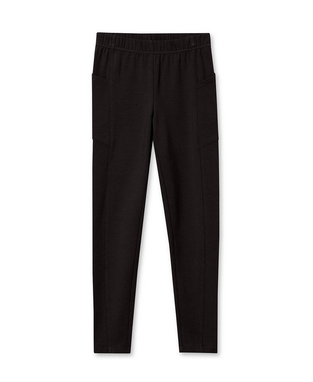 Детские леггинсы Lands' End Tough Cotton Ankle с карманами