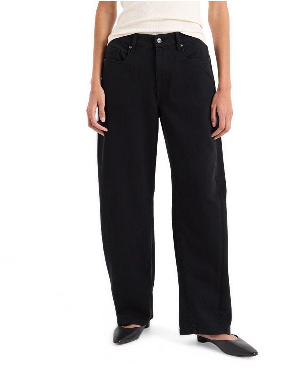 Pact Women's Twill Barrel-Leg Pant