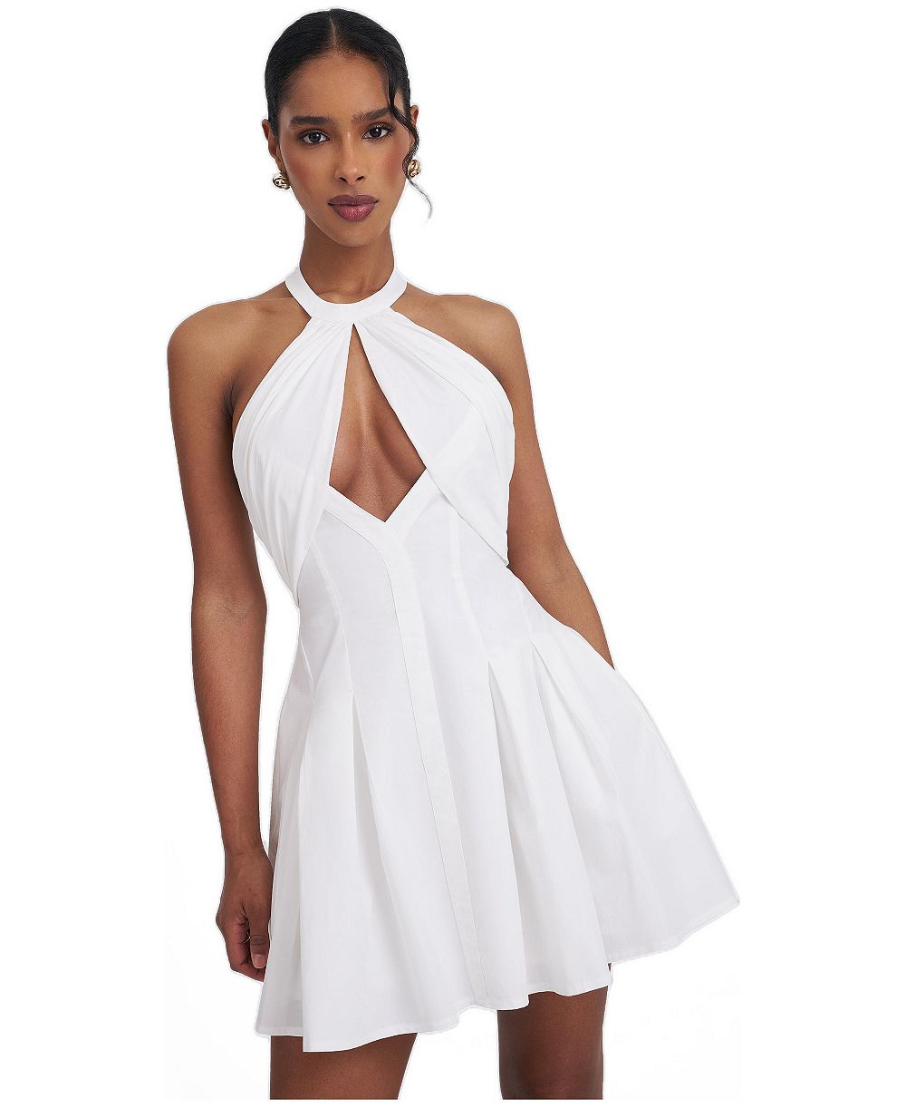 Женское мини-платье Miss Circle Jordyn Halter Keyhole A-Line