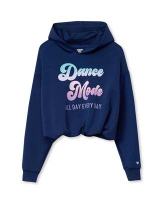 Lands' End Girls Long Sleeve Bubble Active Hoodie