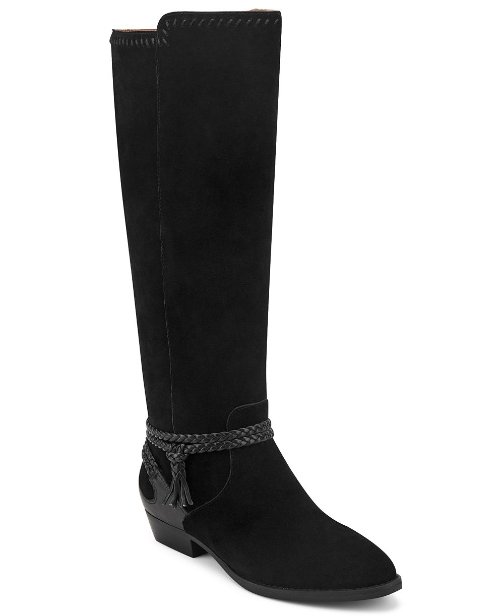Earth Women's Perla Tall Suede Riding Boots