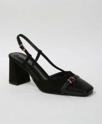 Berness Geena туфли slingback с пряжкой