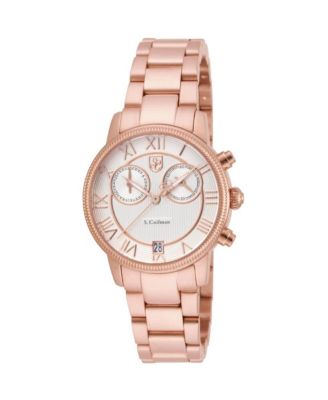 Invicta S.Coifman SC0333 Women's Heritage Chronograph Dial Stainless Steel Bracelet Watch
