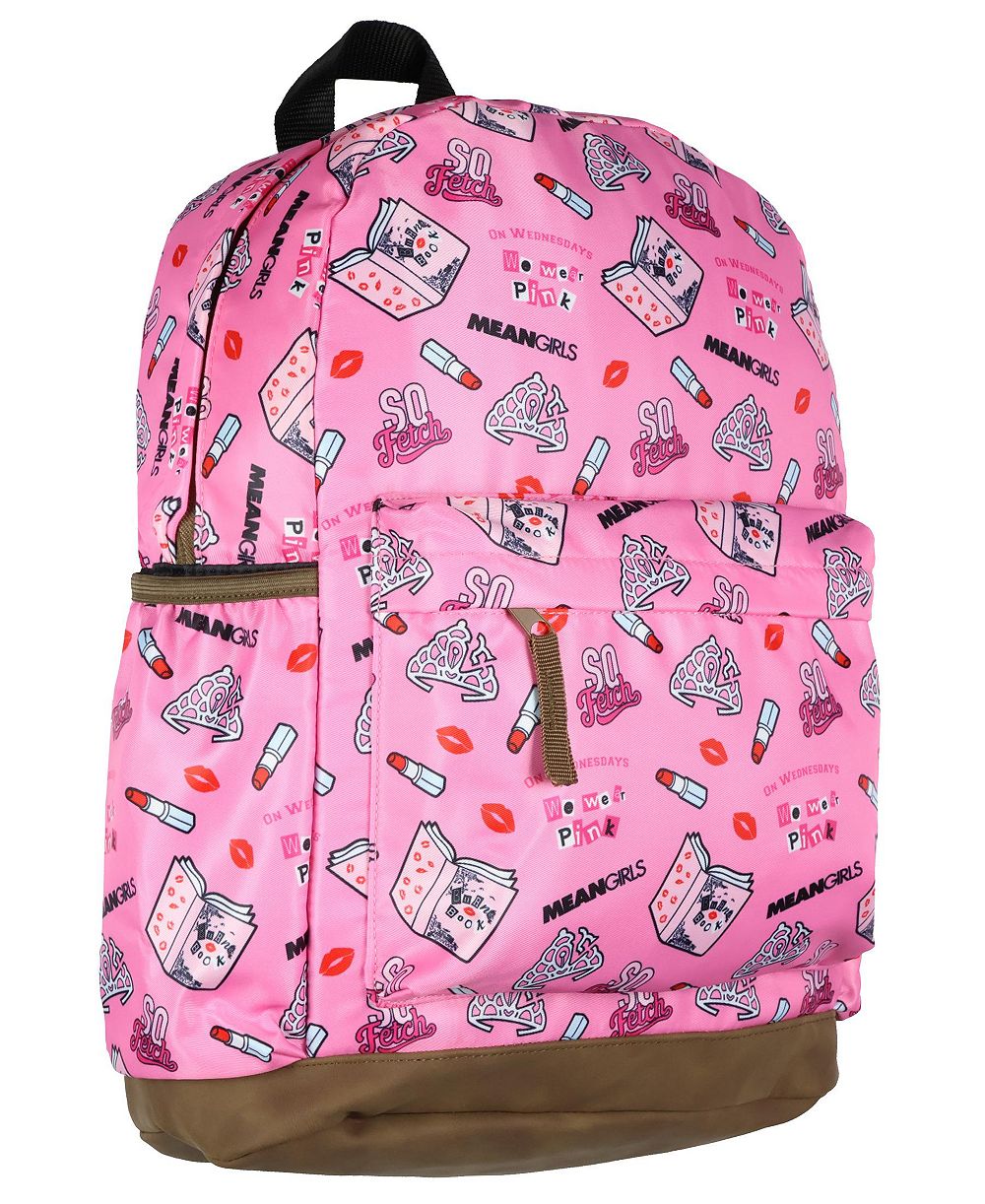 Mean Girls Backpack Burn Book On Wednesdays We Wear Icons School Book Bag