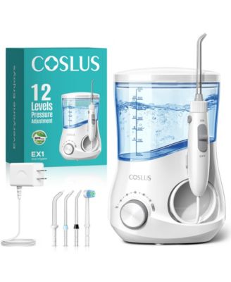 COSLUS EX1 электрический ирригатор для зубов: профессиональный дентальный пик для ортодонтов, чувствительных десен и брекетов