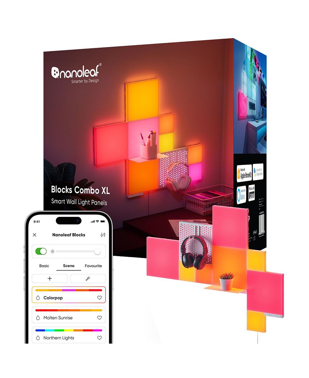 Набор Nanoleaf Blocks Combo XL Smarter Kit