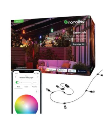 Умная уличная гирлянда Nanoleaf Matter Smart Outdoor String Lights Smarter Kit