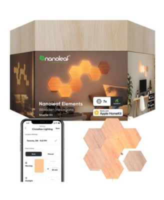 Набор Nanoleaf Elements Smarter Kit Birchwood Hexagons