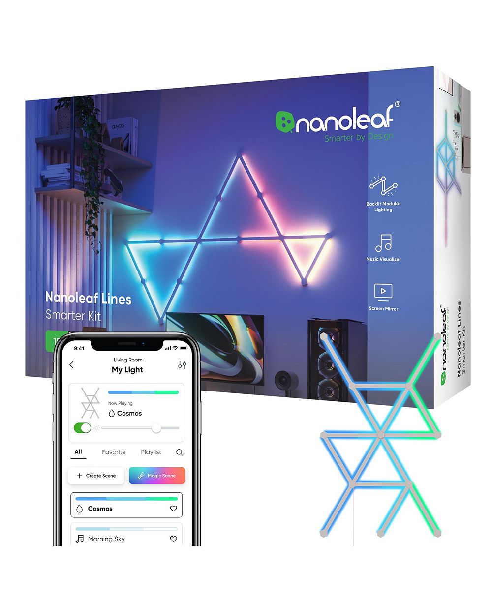 Набор Nanoleaf Lines 60 Degrees Smarter Kit (15 Lines)