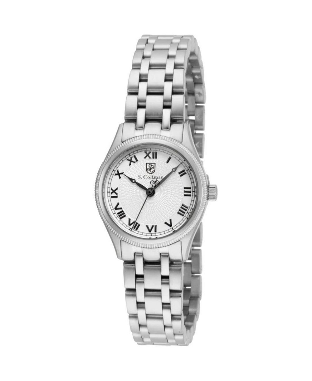 Invicta  Women's S.Coifman SC0340 Heritage Quartz Dial Stainless Steel Bracelet Watch 26mm