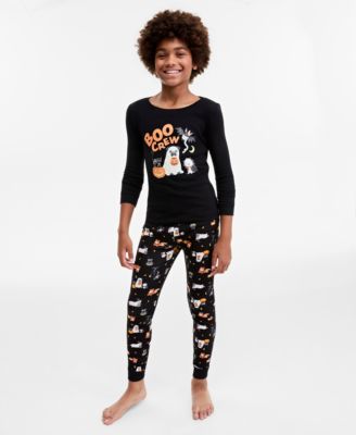 Детская пижама Holiday Lane Little & Big Kids для Хэллоуина, плотная посадка, эксклюзив Macy's