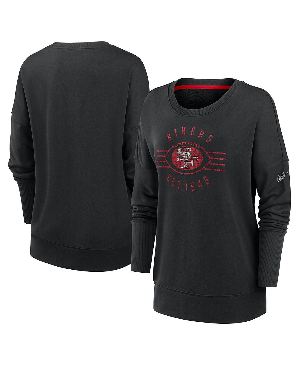 Nike женская черная толстовка San Francisco 49ers Playback Icon Dri-FIT