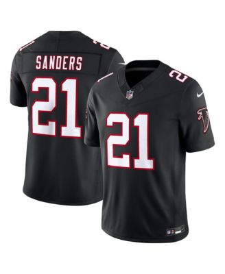 Мужская джерси Nike Atlanta Falcons Deion Sanders Throwback Vapor F.U.S.E. Stitched