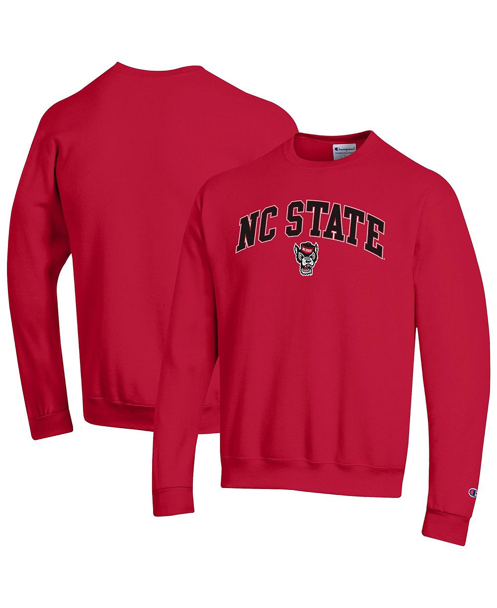 Champion мужской пуловер с логотипом NC State Wolfpack, цвет красный