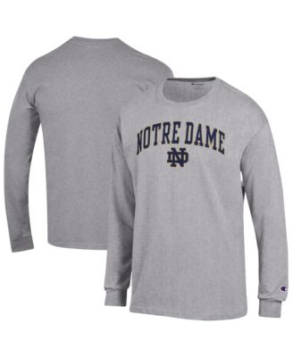 Футболка Champion Men's Notre Dame Fighting Irish Arch Over Logo с длинным рукавом