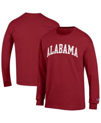Champion мужская футболка с длинным рукавом и круглым вырезом с принтом "Alabama Crimson Tide" и надписью Basic Arch