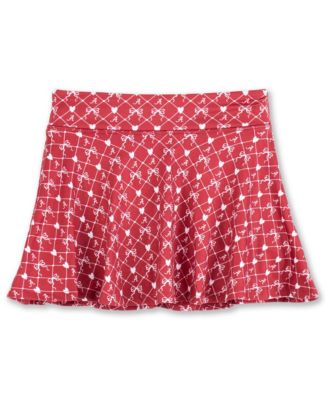 Детская юбка-шорты ZooZatz с принтом и бантом All-Over Print Bow Team Logo Alabama Crimson Tide цвета багряный для девочек