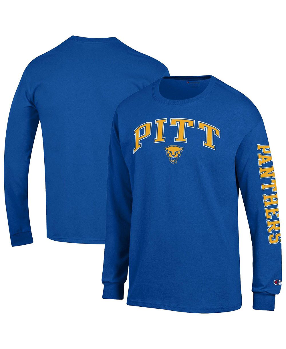 Мужская футболка Champion с длинным рукавом и логотипом Pitt Panthers