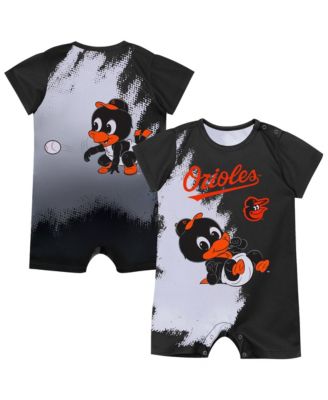 Outerstuff Baby Boys and Girls Black Baltimore Orioles Baby Mascot Bodysuit
