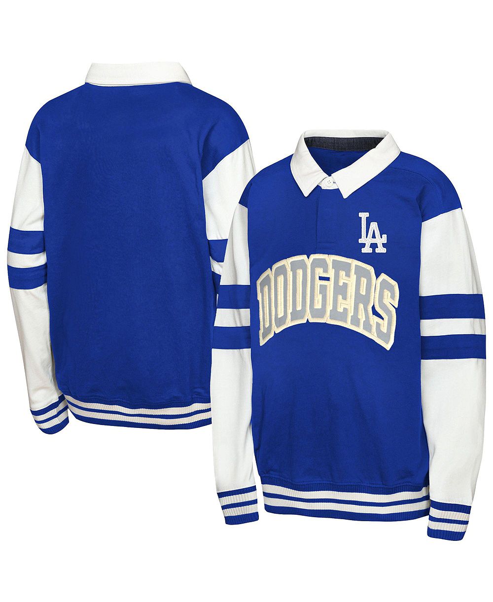 Модная потайная футболка Outerstuff для мальчиков и девочек Royal Los Angeles Dodgers Big League Fielder MVP