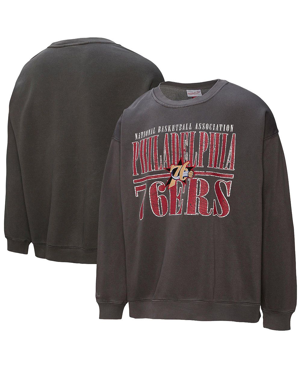 Толстовка Mitchell & Ness Men's Philadelphia 76ers NBA Downtown Collection Fleece