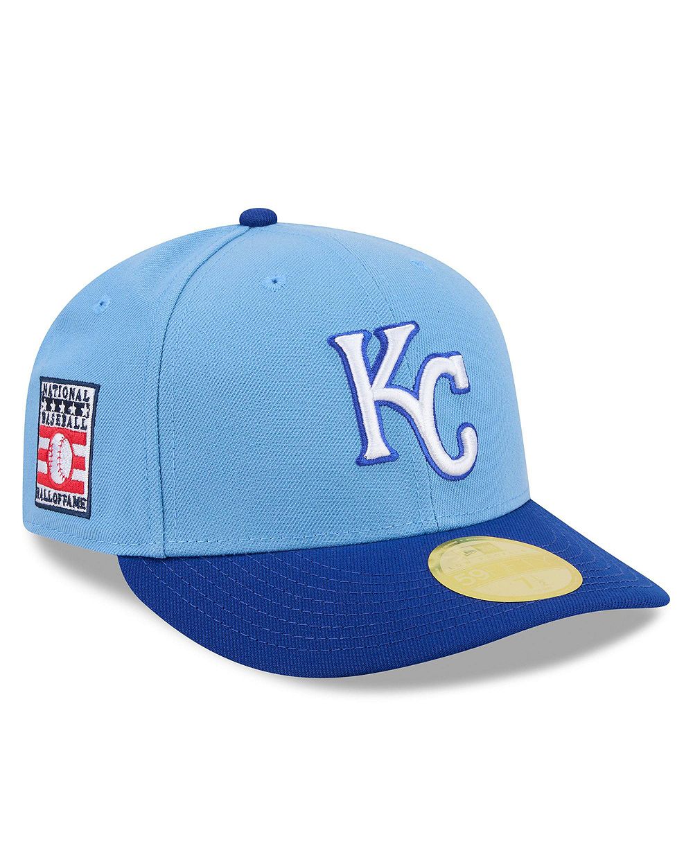 New Era Мужская светло-синяя/королевская синяя fitted кепка Kansas City Royals 2026 Baseball Hall of Fame 59FIFTY