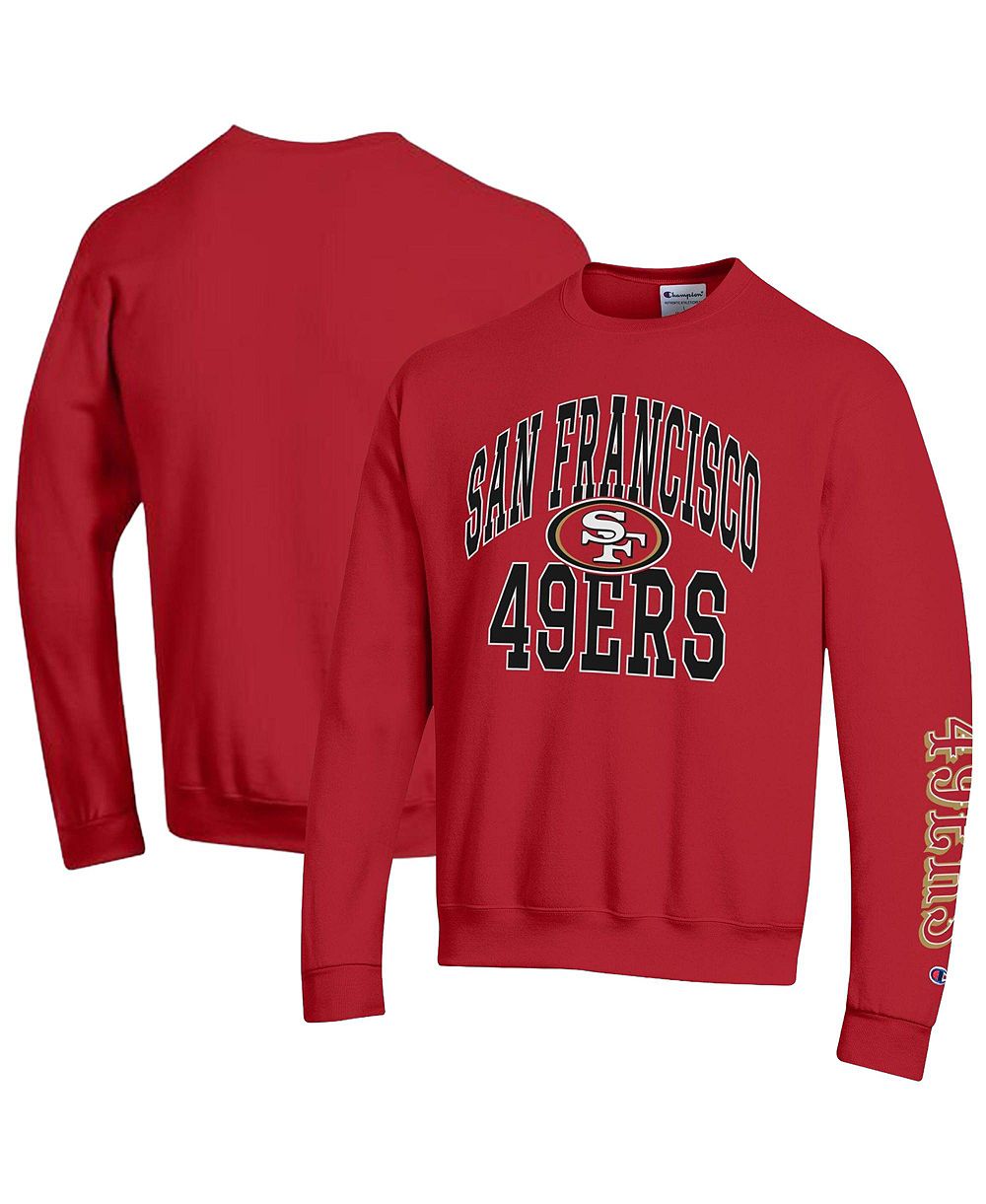 Мужской флисовый пуловер Champion San Francisco 49ers Powerblend