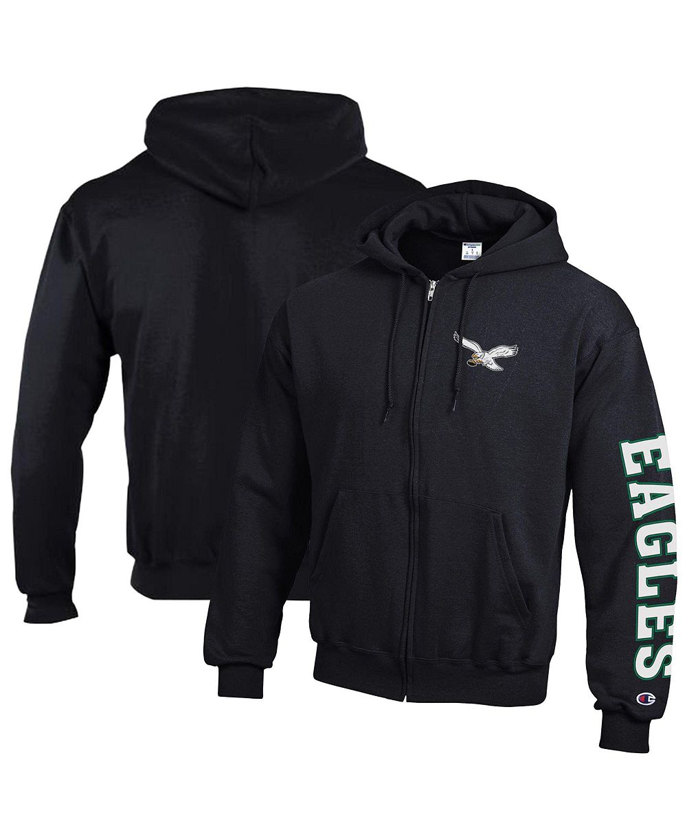 Champion Men's Philadelphia Eagles Powerblend Full-Zip Fleece Hoodie