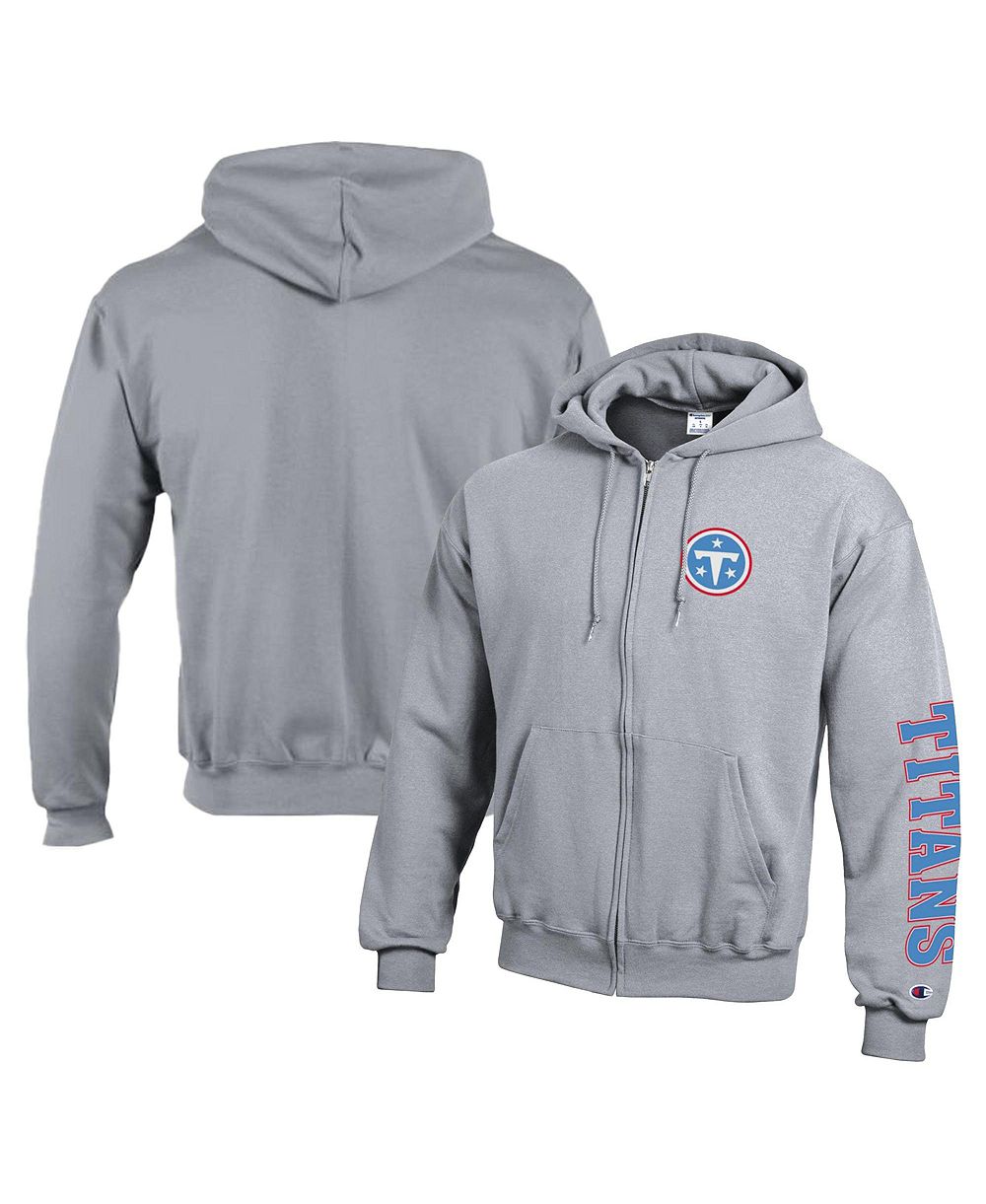 Champion Мужское худи на молнии Fleece Tennessee Titans