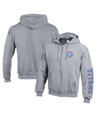 Champion Мужское худи на молнии Fleece Tennessee Titans