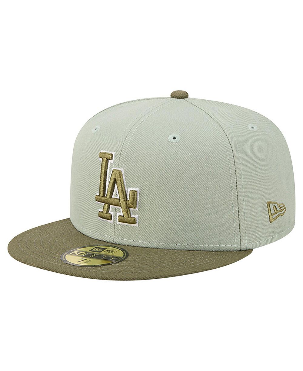 New Era Men's Green/Olive Los Angeles Dodgers Color Pack 59FIFTY Fitted Hat