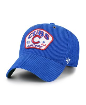 '47 Brand Men's Royal Chicago Cubs Accordia Corduroy MVP Adjustable Hat