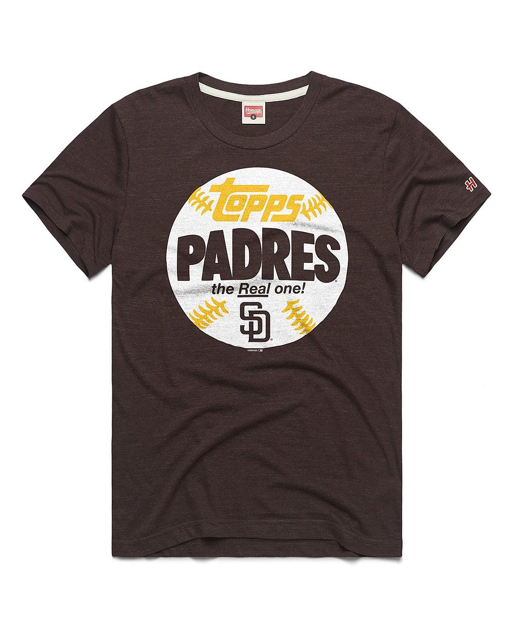 Homage мужская футболка из три-бленда The Real One MLB x Topps San Diego Padres