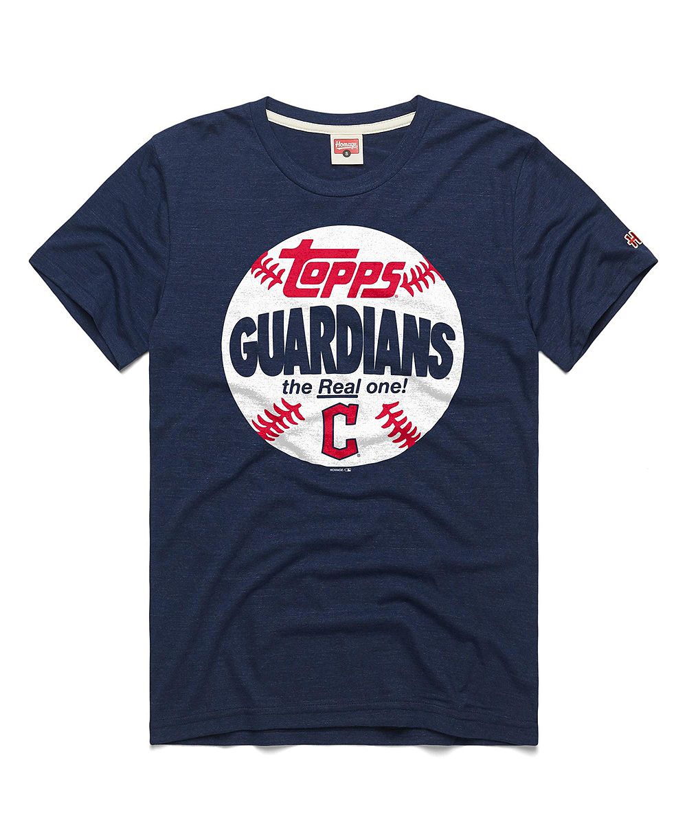 Мужская футболка Homage Cleveland Guardians MLB x Topps